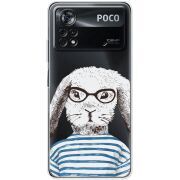 Прозрачный чехол BoxFace Xiaomi Poco X4 Pro 5G MR. Rabbit