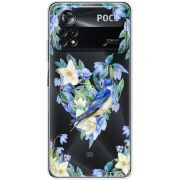 Прозрачный чехол BoxFace Xiaomi Poco X4 Pro 5G Spring Bird