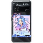 Прозрачный чехол BoxFace Xiaomi Poco X4 Pro 5G The Sakuras Will Cry For You