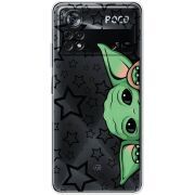 Прозрачный чехол BoxFace Xiaomi Poco X4 Pro 5G Baby Yoda