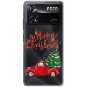 Прозрачный чехол BoxFace Xiaomi Poco X4 Pro 5G Holiday Car