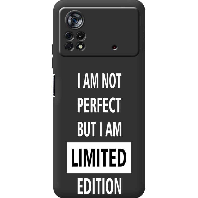 Черный чехол BoxFace Poco X4 Pro 5G Limited Edition