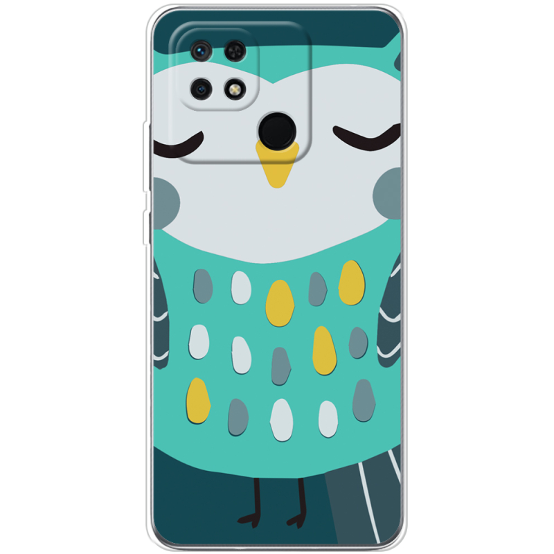 Чехол BoxFace Xiaomi Redmi 10C Green Owl