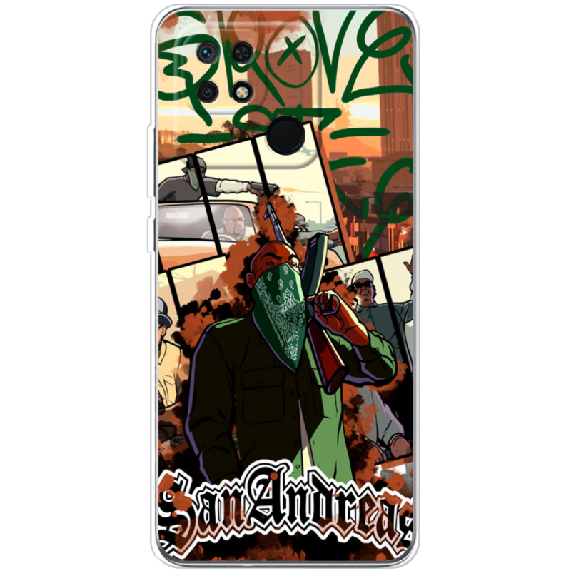 Чехол BoxFace Xiaomi Redmi 10C GTA San Andreas