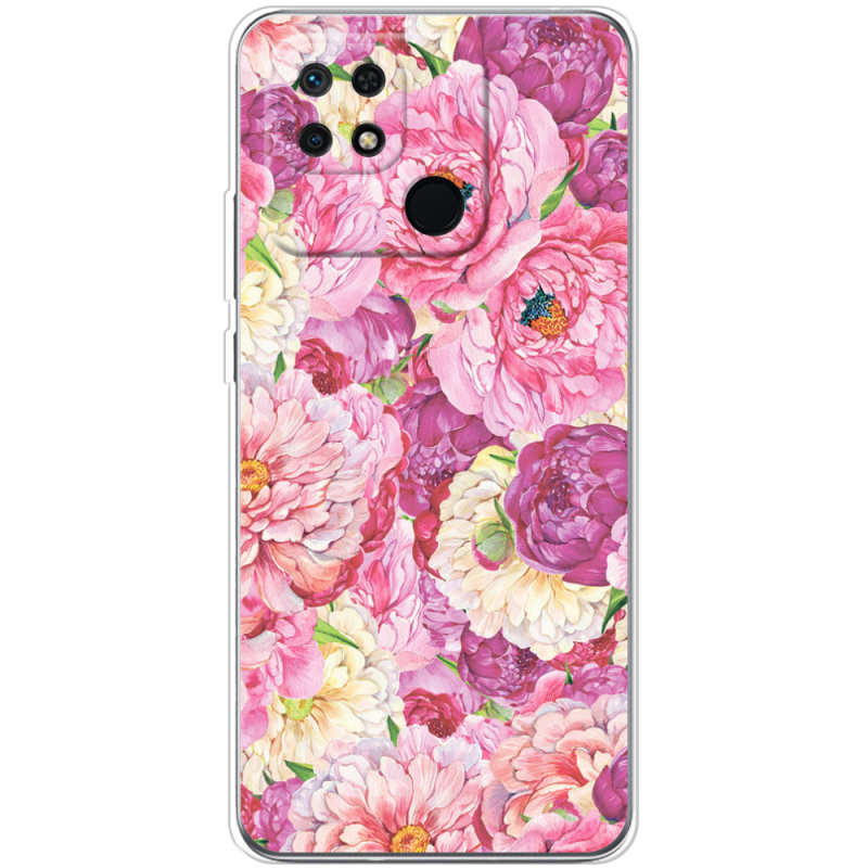 Чехол BoxFace Xiaomi Redmi 10C Pink Peonies