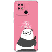 Чехол BoxFace Xiaomi Redmi 10C Dont Touch My Phone Panda