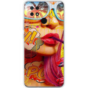 Чехол BoxFace Xiaomi Redmi 10C Yellow Girl Pop Art