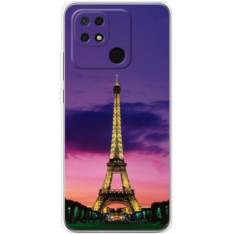 Чехол BoxFace Xiaomi Redmi 10C Полночь в Париже