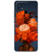 Чехол BoxFace Xiaomi Redmi 10C Exquisite Orange Flowers