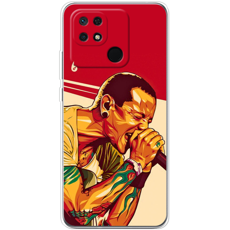 Чехол BoxFace Xiaomi Redmi 10C Chester Bennington
