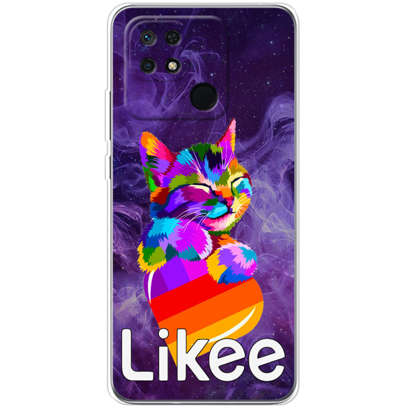 Чехол BoxFace Xiaomi Redmi 10C Likee Cat