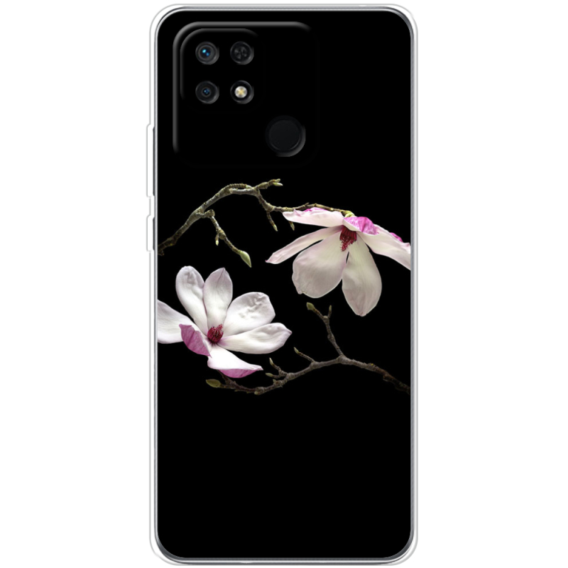 Чехол BoxFace Xiaomi Redmi 10C Ночные Магнолии