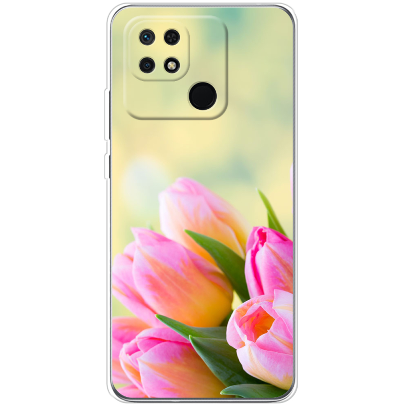 Чехол BoxFace Xiaomi Redmi 10C Bouquet of Tulips
