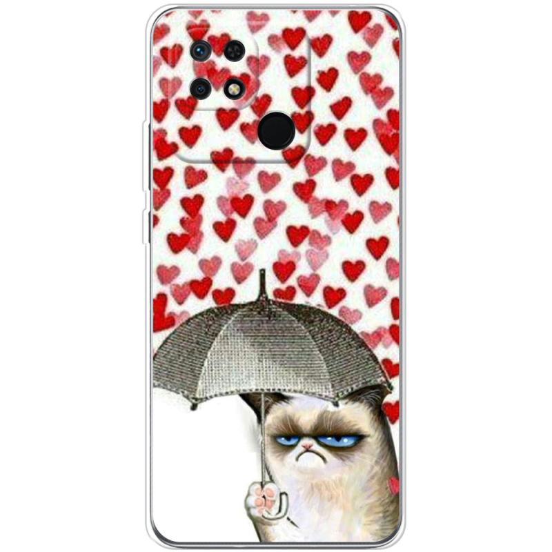 Чехол BoxFace Xiaomi Redmi 10C Raining Hearts