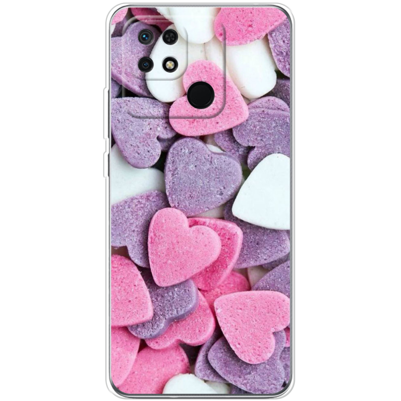 Чехол BoxFace Xiaomi Redmi 10C Сердечки