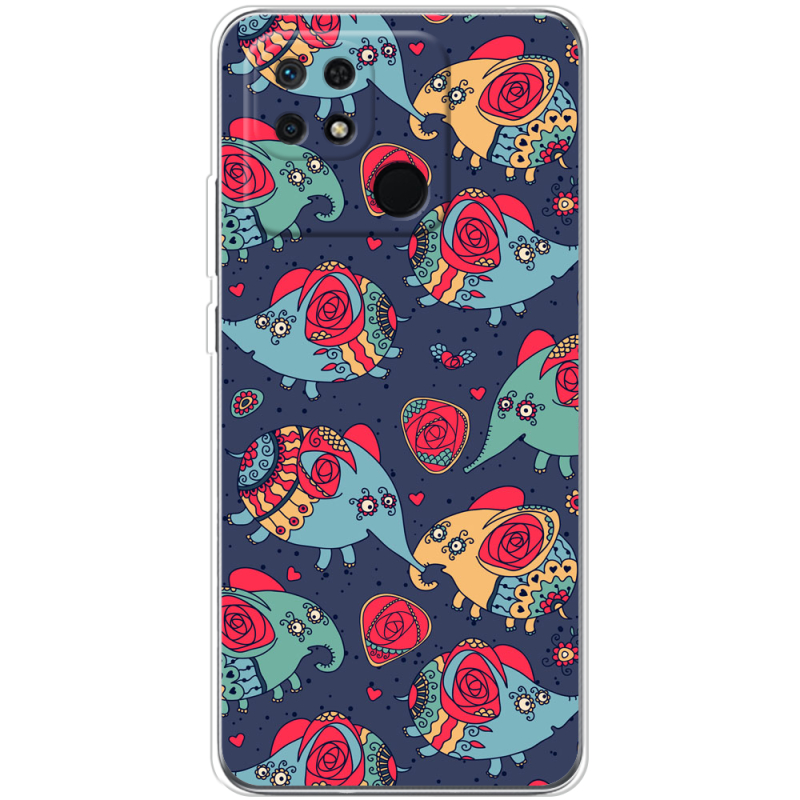 Чехол BoxFace Xiaomi Redmi 10C Flying Elephants
