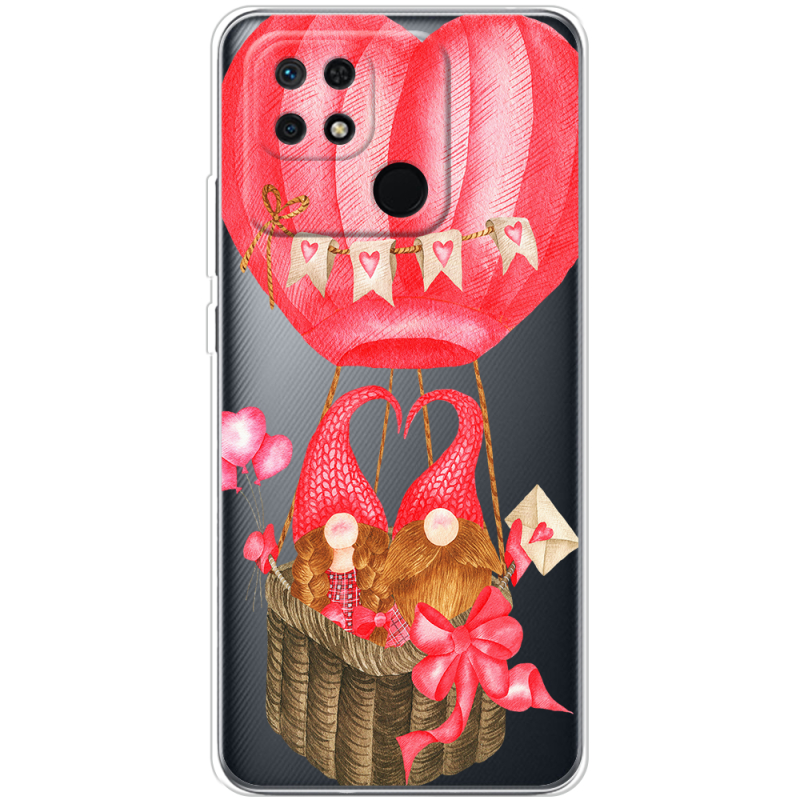 Прозрачный чехол BoxFace Xiaomi Redmi 10C Valentine Dwarfs