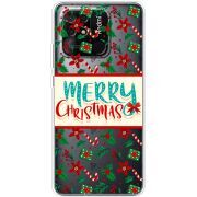 Прозрачный чехол BoxFace Xiaomi Redmi 10C Vintage Christmas Pattern