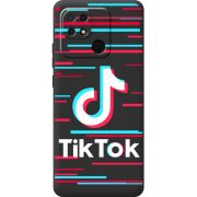 Черный чехол BoxFace Xiaomi Redmi 10C Tik Tok