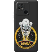 Черный чехол BoxFace Xiaomi Redmi 10C NASA Spaceship