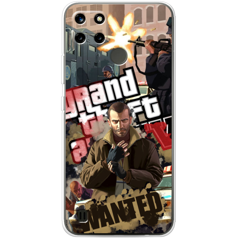 Чехол BoxFace Realme C21Y GTA 4