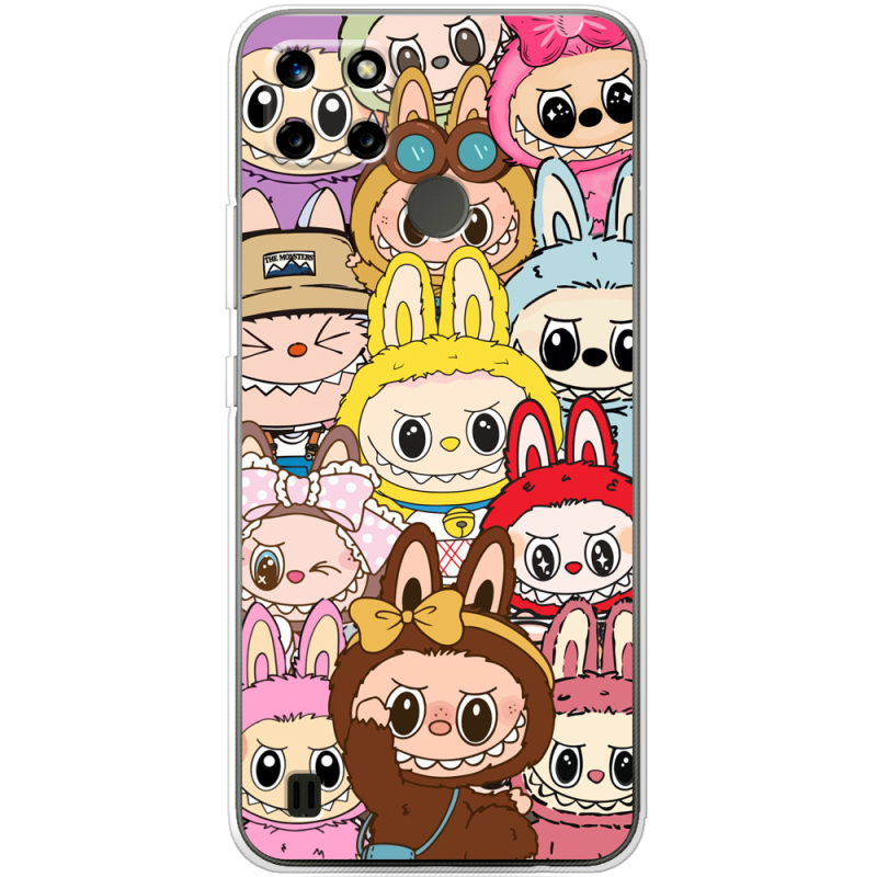 Чехол BoxFace Realme C21Y Labubu