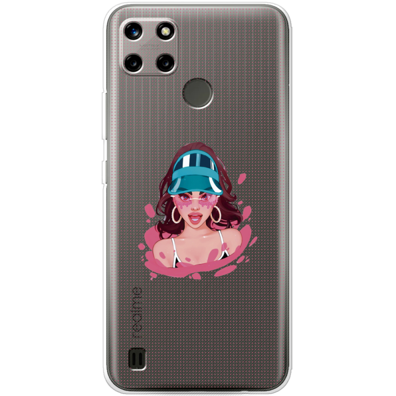 Прозрачный чехол BoxFace Realme C21Y Selena Gomez