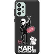 Черный чехол BoxFace Samsung Galaxy A33 5G (A336) For Karl