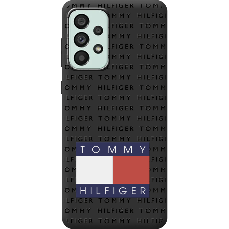 Черный чехол BoxFace Samsung Galaxy A33 5G (A336) Tommy Print