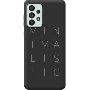 Черный чехол BoxFace Samsung Galaxy A33 5G (A336) Minimalistic