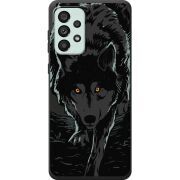 Черный чехол BoxFace Samsung Galaxy A33 5G (A336) Wolf