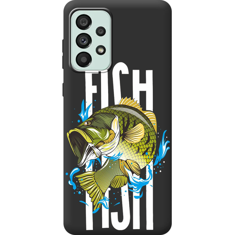 Черный чехол BoxFace Samsung Galaxy A33 5G (A336) Fish