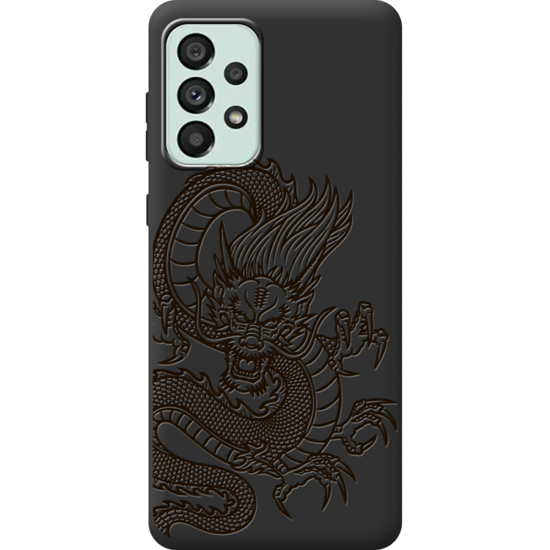 Черный чехол BoxFace Samsung Galaxy A33 5G (A336) Chinese Dragon