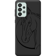 Черный чехол BoxFace Samsung Galaxy A33 5G (A336) Horse