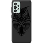 Черный чехол BoxFace Samsung Galaxy A33 5G (A336) Owl