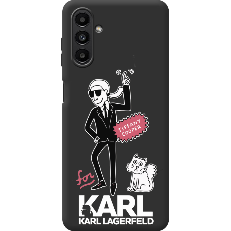 Черный чехол BoxFace Samsung Galaxy A13 5G (A136) For Karl