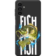 Черный чехол BoxFace Samsung Galaxy A13 5G (A136) Fish