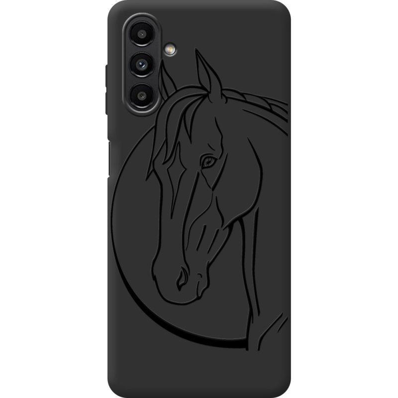 Черный чехол BoxFace Samsung Galaxy A13 5G (A136) Horse