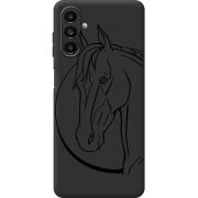 Черный чехол BoxFace Samsung Galaxy A13 5G (A136) Horse