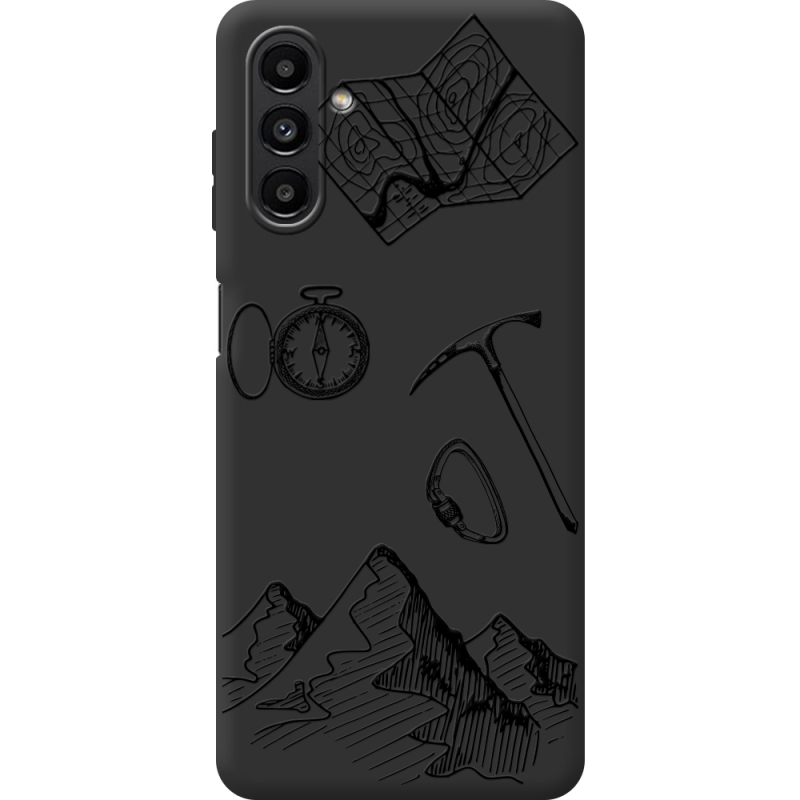 Черный чехол BoxFace Samsung Galaxy A13 5G (A136) Mountains