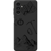 Черный чехол BoxFace Samsung Galaxy A13 5G (A136) Mountains