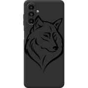 Черный чехол BoxFace Samsung Galaxy A13 5G (A136) Wolf