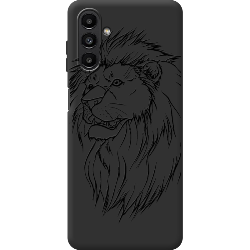 Черный чехол BoxFace Samsung Galaxy A13 5G (A136) Lion