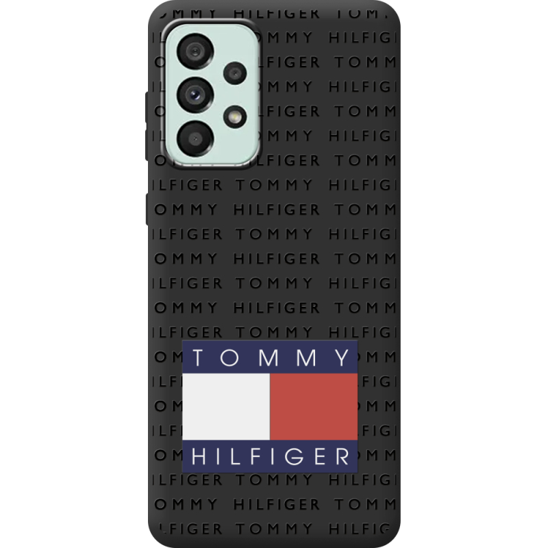 Черный чехол BoxFace Samsung Galaxy A53 5G (A536) Tommy Print