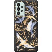 Черный чехол BoxFace Samsung Galaxy A53 5G (A536) Ластівки