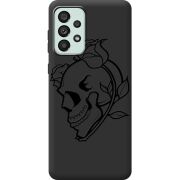 Черный чехол BoxFace Samsung Galaxy A53 5G (A536) Skull and Roses