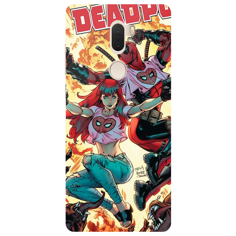 Чехол Uprint Xiaomi Mi 5s Plus Deadpool and Mary Jane