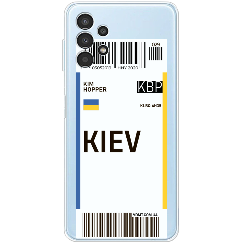 Прозрачный чехол BoxFace Samsung Galaxy A13 4G (A135) Ticket Kiev