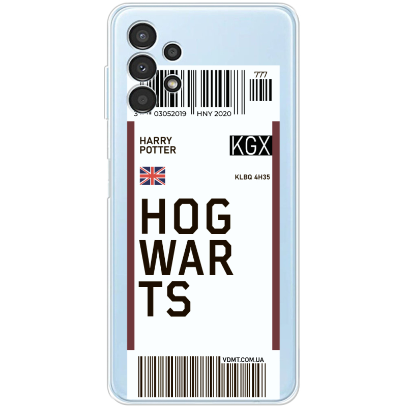 Прозрачный чехол BoxFace Samsung Galaxy A13 4G (A135) Ticket Hogwarts