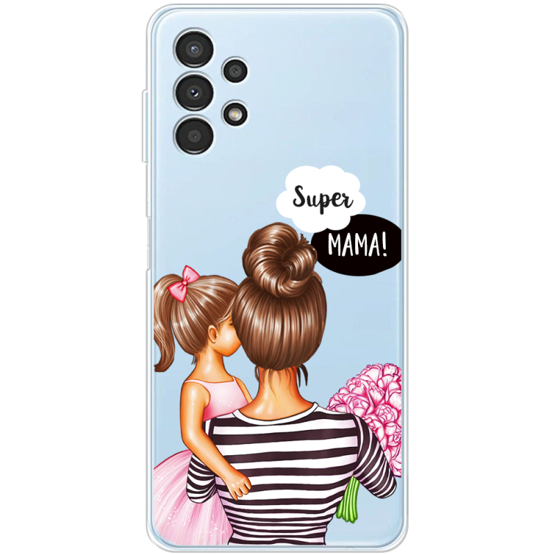 Прозрачный чехол BoxFace Samsung Galaxy A13 4G (A135) Super Mama and Daughter